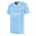 Manchester City Voetbalkleding Thuisshirt 2023-24 Korte Mouwen